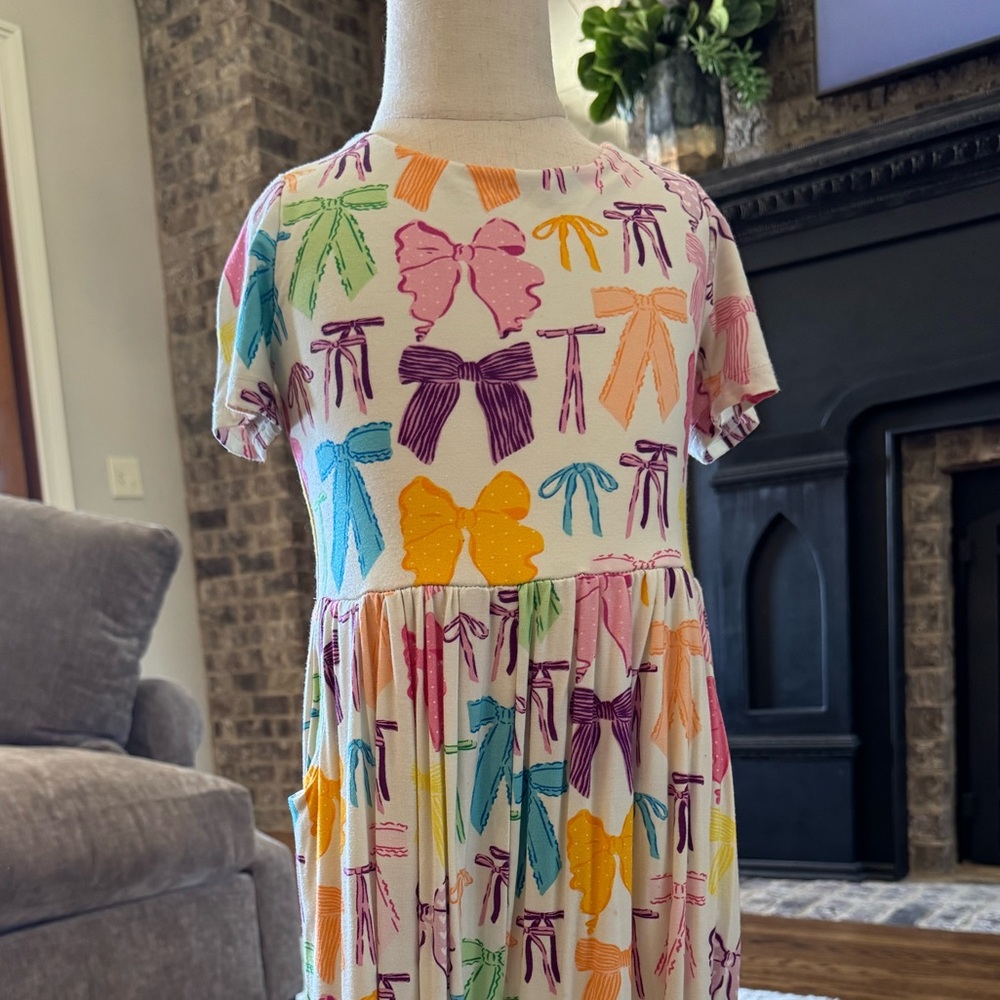 SweetHoney Multicolor Bow Romper